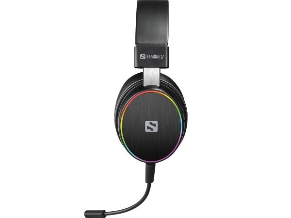 Sandberg HeroBlaster - Hodesett - full størrelse - Bluetooth - trådløs - 3,5 mm jakk