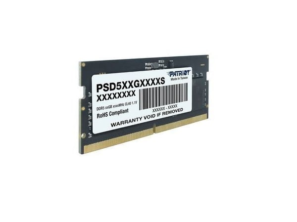 Patriot Signature Line - DDR5 - modul - 16 GB - SO DIMM 262-pin - 5600 MT/s / PC5-44800 - CL46 - 1.1 V - ikke-bufret - on-die ECC