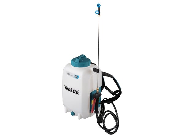 Makita DUS158Z, Ryggsekkstil, 15 l, Blå, Hvit, 5 stang, Utendørs, 325 mm