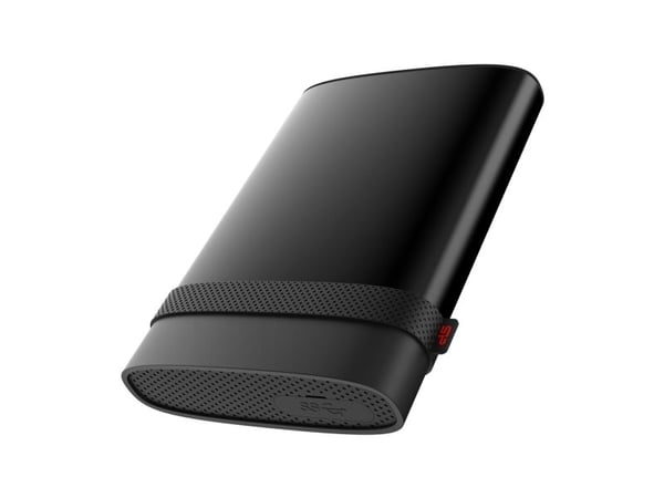 SILICON POWER Armor A85B - Harddisk - 2 TB - ekstern (bærbar) - 2.5" - USB 3.2 Gen 1 - 256-bit AES - svart