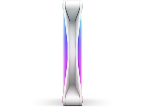 NZXT F Series F120 RGB DUO - Kabinettvifte - 120 mm - hvit