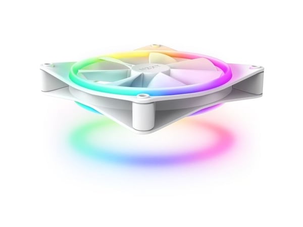 NZXT F Series F120 RGB DUO - Kabinettvifte - 120 mm - hvit