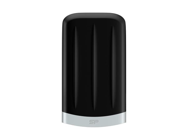 SILICON POWER Armor A65B - Harddisk - 1 TB - ekstern (bærbar) - 2.5" - USB 3.2 Gen 1 - 256-bit AES - svart, grå