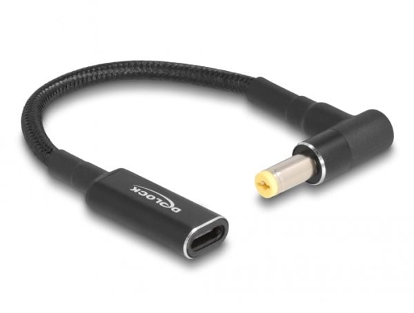 DeLOCK 60038, 0,15 m, USB C, 5.5 x 1.7 mm, 19.5 V