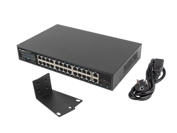 Lanberg RSGE-24P-2GE-2S-360, Hallitsematon