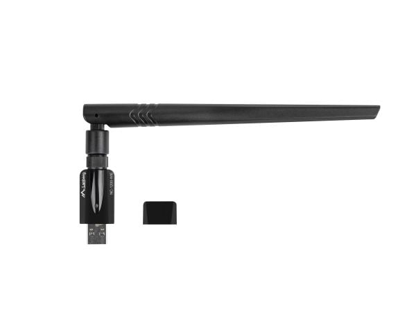 Lanberg NC-1200-WIE - Nettverksadapter - USB 3.0 - Wi-Fi 5