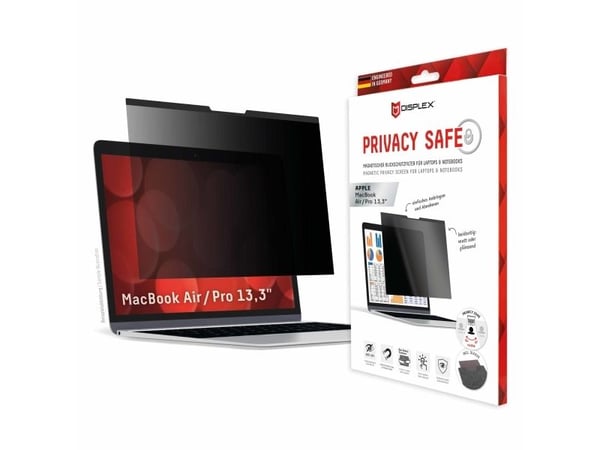DISPLEX - Notebookpersonvernsfilter - 2-veis - avtakbar - magnetisk - 13.3"