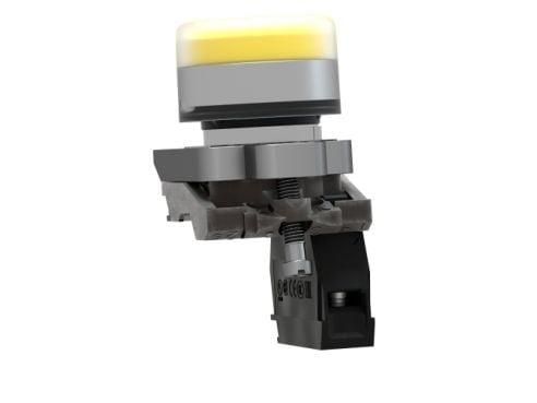 Schneider Electric XB4, Knapp, Not compatible with legend holder, IP66, IK06, Klass I, 30 mm