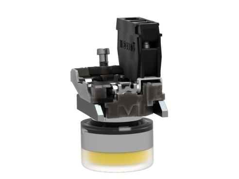 Schneider Electric XB4, Knapp, Not compatible with legend holder, IP66, IK06, Klass I, 30 mm