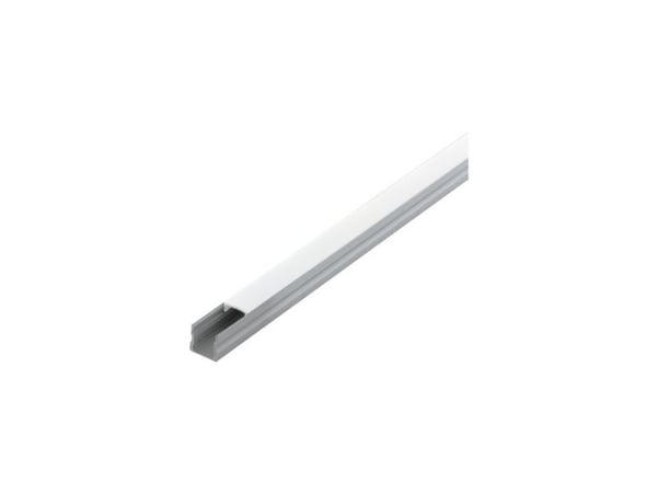 EGLO Surface Profile 2, Profil, Tak/Vegg, Aluminium, Hvit, Aluminium, Plast, 17 mm, 1000 mm