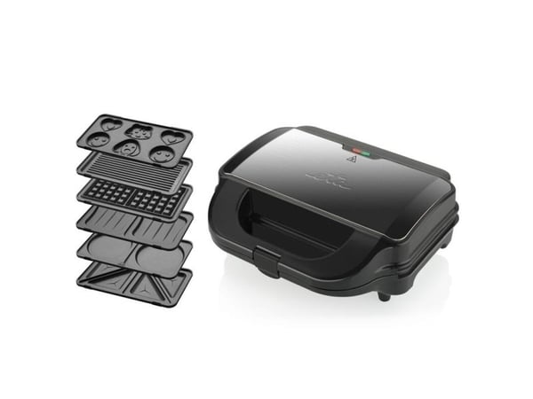 ETA Sorento Plus 5151 90000 - Sandwich maker / waffle maker / panini maker / pancake maker / cookie maker / grill - 900 W - svart