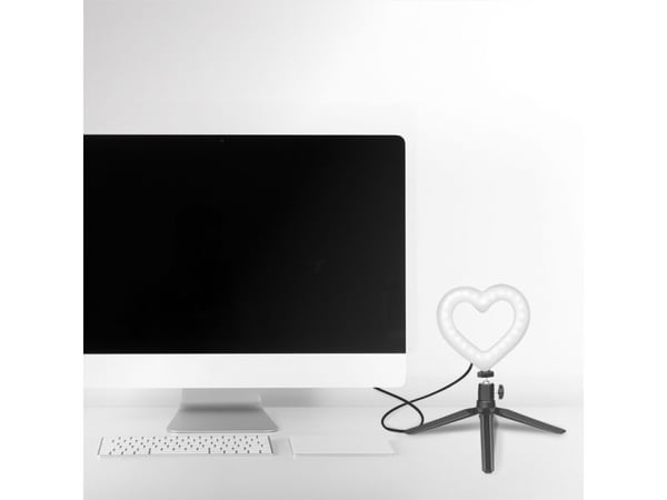 LogiLink AA0155, Figur, Sort, Hvit, Plast, Ambience, Hjerte, Sort