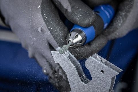 PFERD 31115408, Montert punkt, Aluminium, 95400 RPM, 6 mm, 13 mm, 10 stykker