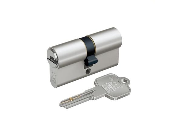 BASI V55 - 30/45 mm KA EF, Europrofilsylinder, Nickel, 5 stykker, 1 stykker, 358 g, 1,7 cm