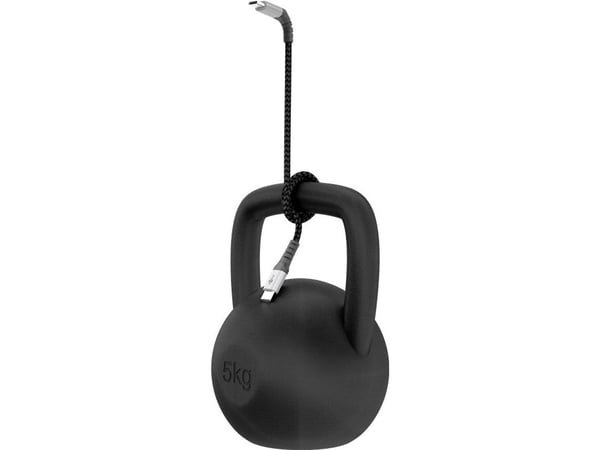 Goobay 49272, 2 m, Lightning, USB C, Hankjønn, Hankjønn, Sort, Grå