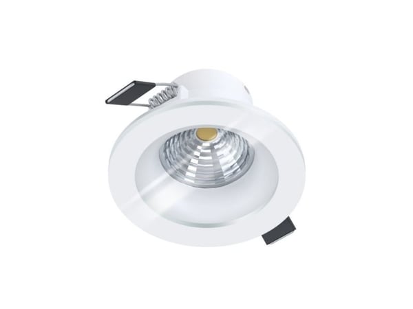 EGLO Salabate, Nedtryckbar spotlight, 1 lampor, LED, 4000 K, 450 LM, Vit