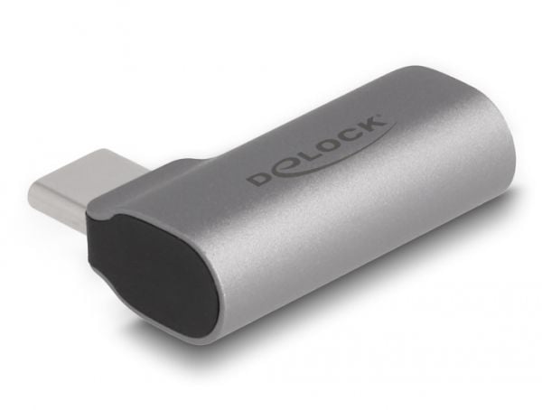 Delock - Audioadapter - USB-C hann til 3,5 mm telefonjakk hunn - grå