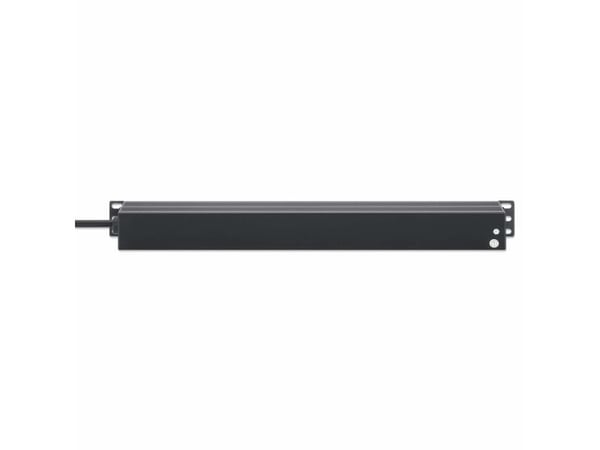Intellinet 715126, 1U, Enkelfaset, Aluminium, 8 AC-utganger, Type F, Type F