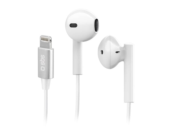 SBS in-ear stereo høretelefoner Studio Mix 105. Hvid