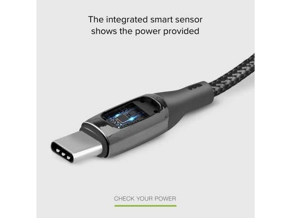SBS TECABLETCCLED100WK, 1 m, USB C, USB C, 480 Mbit/s, Musta