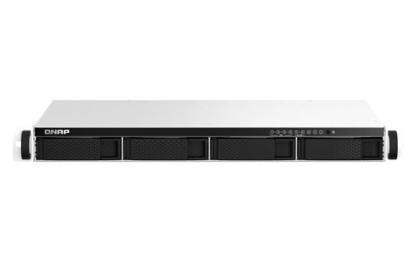 QNAP TS-464 - NAS-server - 4 brønner - kan monteres i rack - SATA 6Gb/s - RAID 0, 1, 5, 6, JBOD, 10 - RAM 8 GB - 2.5 Gigabit Ethernet - iSCSI støtt...