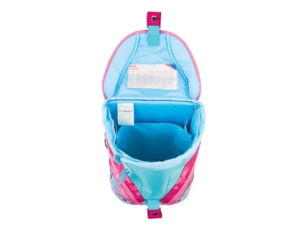 Herlitz SoftLight Plus GreenLine Pink Bubbles, Pencil pouch, Sportsbag, Lunchboks, Pennal, Skolesekk, Jente, Barneskole, Ryggsekk, 16 l, Sidelomme