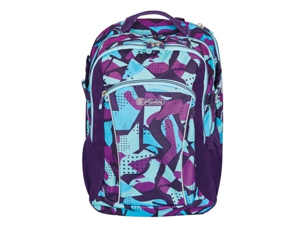 Herlitz Ultimate - Ryggsekk - gjenvunnet PET - purple camo