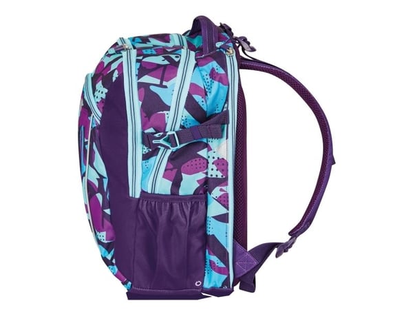 Herlitz Ultimate - Ryggsekk - gjenvunnet PET - purple camo