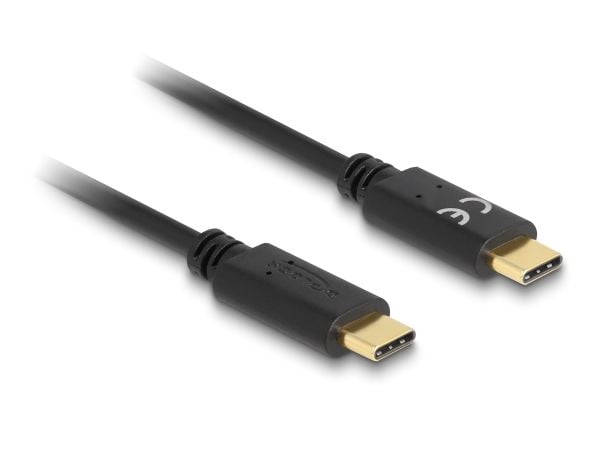 Delock USB Type-C -latauskaapeli 15 cm PD 5 A E-Markkerilla varustettuna