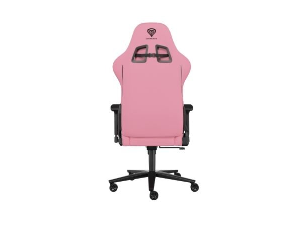 Genesis Nitro 720 - Pelituoli - ergonominen - käsinojat - T-muotoinen - kallistus - kääntyvä - eko-nahka - musta, vaaleanpunainen