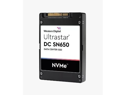 WD Ultrastar DC SN650 WUS5EA1A1ESP5E3 - SSD - 15.36 TB - intern - 2.5" - U.3 PCIe 4.0 (NVMe)