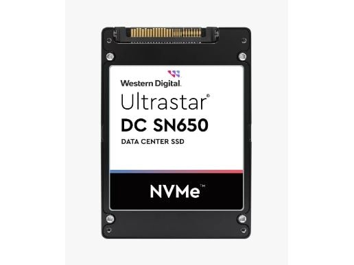 WD Ultrastar DC SN650 WUS5EA1A1ESP5E3 - SSD - 15.36 TB - intern - 2.5" - U.3 PCIe 4.0 (NVMe)