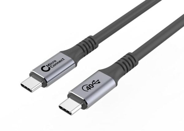 Microconnect USB4CC2, 2 m, USB C, USB C, USB4 Gen 3x2, 40000 Mbit/s, Lajittelu
