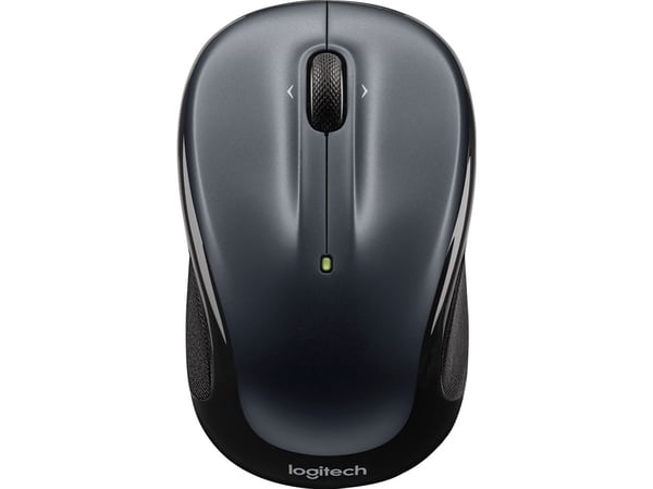 Logitech M325s, Molempikätinen, Optinen, Langaton RF, 1000 DPI, Musta