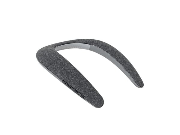 ProXtend Neck One - Halshøyttaler - for bærbar bruk - trådløs - Bluetooth® 5.0 - 3.7 Watt (RMS) - Grå | Opptil 11 timers batterilevetid