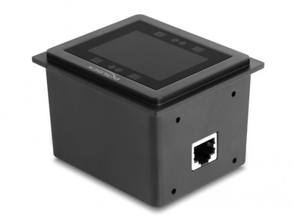 Delock USB-viivakoodiskanneri 1D ja 2D kiinteään asennukseen - Saksankielinen versio