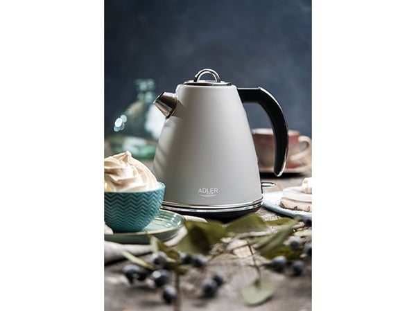 Adler AD 1343, 1,5 L, 1850 W, Grå, Rustfritt stål, Vannmåler