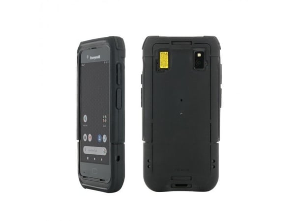 Mobilis PROTECH - Baksidedeksel for håndholdt - robust - svart - for Honeywell CT45, CT45 XP
