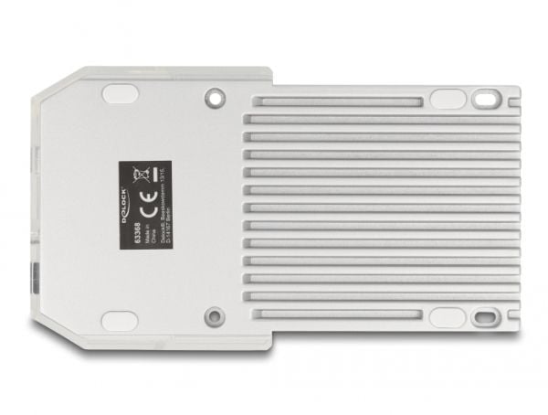 Delock - SSD-dokkingstasjon - 2,5" - Ultra M.2-kort - USB-C 3.2 (Gen 2) - sortering