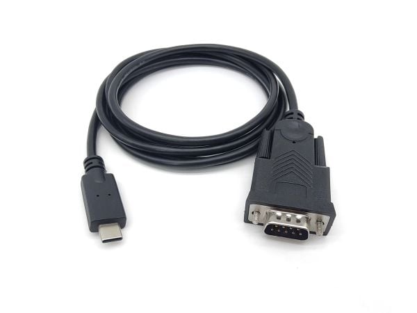 Varustussovitin USB-C -> Seriell RS232-DB9 St/St 1.50m sw