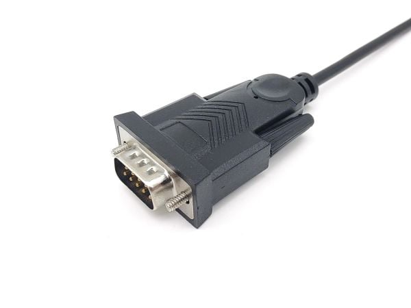 Varustussovitin USB-C -> Seriell RS232-DB9 St/St 1.50m sw