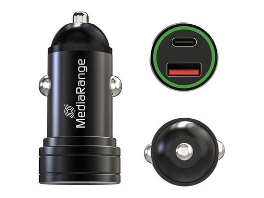 MediaRange MRMA120, Automatisk, Cigartenner/lighter, 12 V, Sort