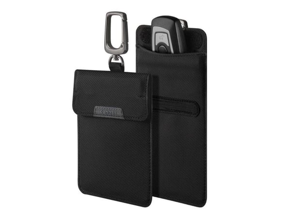 Spigen Pouch Keyless RFID Signal Blocker Faraday Cage svart/svart AFA03754
