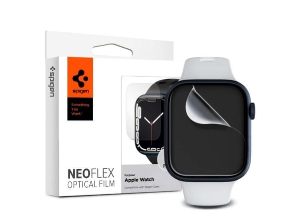 Spigen Neo Flex Foil Apple Watch 7 45mm 4/5/6/SE 3stk våtpåføring AFL04049