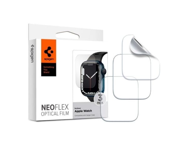 Spigen Neo Flex Foil Apple Watch 7 45mm 4/5/6/SE 3stk våtpåføring AFL04049