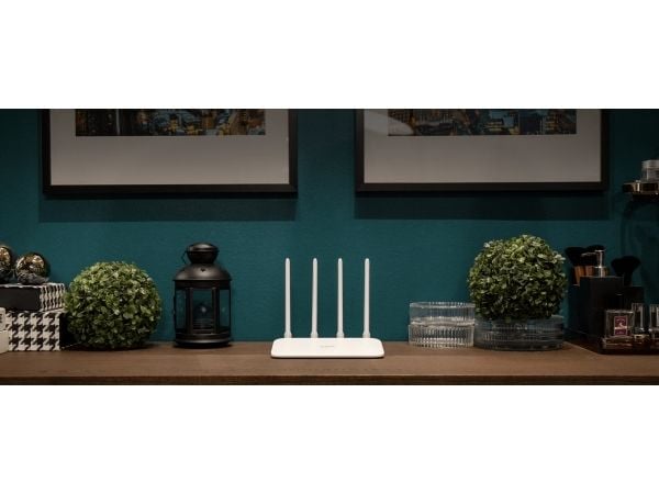 Xiaomi Router AC1200 - Trådløs ruter 2-port svitsj - 1GbE - Wi-Fi 5 - Dobbeltbånd