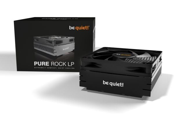 vær stille! Pure Rock LP CPU-kjøler for Intel- og AMD-prosessorer Low Profile