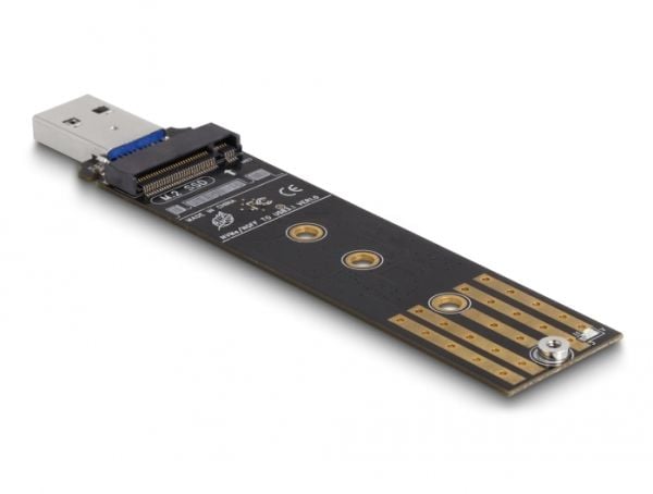 Delock Combo Converter for M.2 NVMe PCIe eller SATA SSD med USB 3.2 Gen 2