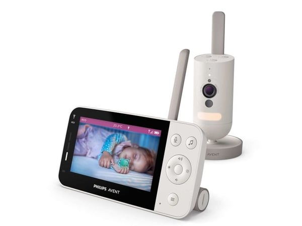 Philips AVENT SCD921 - Spedbarnsovervåkingssystem - trådløs (Wi-Fi) - 4.3" LCD - 1 kamera(er)
