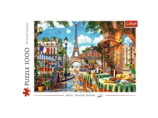 Trefl Parisian morning, 1000 styck, Stad, 12 År
